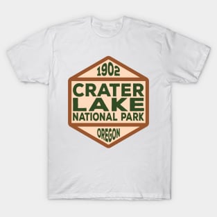 Crater Lake National Park badge T-Shirt